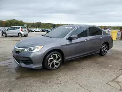 Salvage cars for sale at Memphis, TN auction: 2017 Honda Accord LX