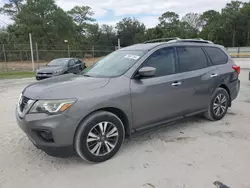 Nissan salvage cars for sale: 2017 Nissan Pathfinder S