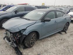 Salvage cars for sale at Cahokia Heights, IL auction: 2024 Nissan Sentra SR