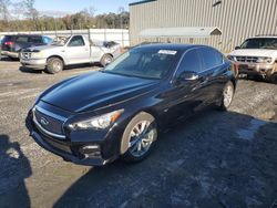 Salvage cars for sale from Copart Spartanburg, SC: 2017 Infiniti Q50 Premium