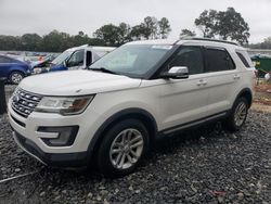 Salvage cars for sale at Byron, GA auction: 2017 Ford Explorer XLT