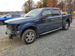 Salvage cars for sale from Copart Concord, NC: 2016 Ford F150 Supercrew