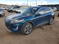 Ford salvage cars for sale: 2020 Ford Escape SEL