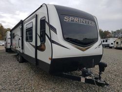 Keystone Sprinter salvage cars for sale: 2021 Keystone Sprinter