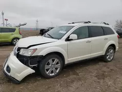 Salvage cars for sale at Greenwood, NE auction: 2012 Dodge Journey Crew