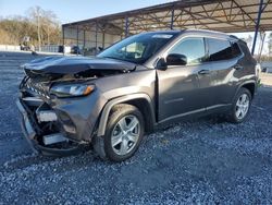 Salvage cars for sale at Cartersville, GA auction: 2022 Jeep Compass Latitude