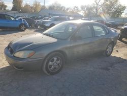 Salvage cars for sale at Wichita, KS auction: 2004 Ford Taurus SES