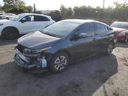 Salvage cars for sale at San Martin, CA auction: 2020 Toyota Prius Prime LE