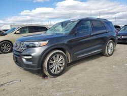 Salvage cars for sale at Haslet, TX auction: 2020 Ford Explorer Limited