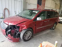 Vehiculos salvage en venta de Copart Mcfarland, WI: 2014 Chrysler Town & Country Touring L