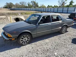 Salvage cars for sale at Riverview, FL auction: 1985 BMW 735 I Automatic