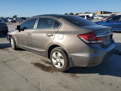 Buy Salvage Cars For Sale now at auction: 2013 Honda Civic LX