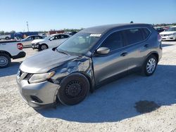 Salvage cars for sale at Arcadia, FL auction: 2016 Nissan Rogue S