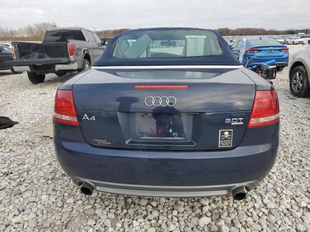 2009 Audi A4 2.0T Cabriolet Quattro