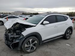 Salvage cars for sale at Las Vegas, NV auction: 2017 Hyundai Tucson Limited