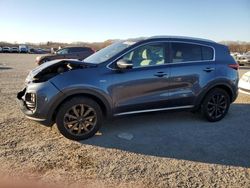 Salvage cars for sale at Assonet, MA auction: 2018 KIA Sportage EX