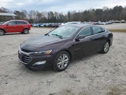 Salvage cars for sale from Copart Charles City, VA: 2021 Chevrolet Malibu LT