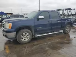 Salvage cars for sale from Copart Grand Prairie, TX: 2012 GMC Sierra K1500 SLE