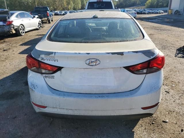 2016 Hyundai Elantra SE