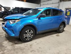 Salvage cars for sale at Blaine, MN auction: 2018 Toyota Rav4 LE