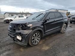 Ford salvage cars for sale: 2021 Ford Explorer ST