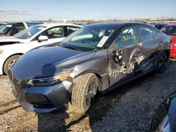 Nissan Sentra Vehiculos salvage en venta: 2020 Nissan Sentra SR