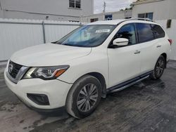 Nissan salvage cars for sale: 2020 Nissan Pathfinder SV