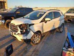 Salvage cars for sale at Kansas City, KS auction: 2018 Ford Ecosport SE