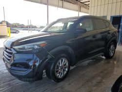 Salvage cars for sale at Homestead, FL auction: 2017 Hyundai Tucson Limited