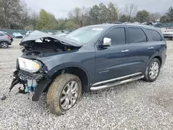 Dodge Durango Citadel Vehiculos salvage en venta: 2018 Dodge Durango Citadel