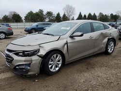 Chevrolet Malibu salvage cars for sale: 2022 Chevrolet Malibu LT