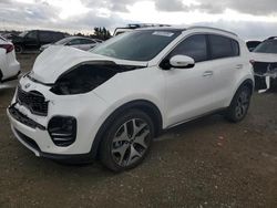 Salvage cars for sale at Antelope, CA auction: 2017 KIA Sportage SX