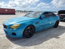 Salvage cars for sale at Arcadia, FL auction: 2016 BMW M6 Gran Coupe