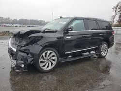 Salvage cars for sale at Dunn, NC auction: 2022 Lincoln Navigator Reserve