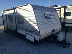 Salvage trucks for sale at Haslet, TX auction: 2015 Coleman Travel Trailer