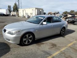 BMW salvage cars for sale: 2008 BMW 528 I