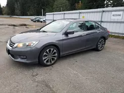 Honda salvage cars for sale: 2015 Honda Accord Sport