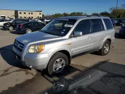 Honda salvage cars for sale: 2008 Honda Pilot EX