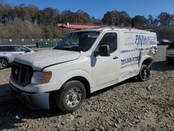 Salvage cars for sale at Waldorf, MD auction: 2020 Nissan NV 2500 S