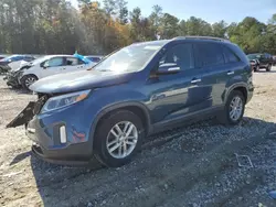 Salvage cars for sale at Ellenwood, GA auction: 2014 KIA Sorento LX