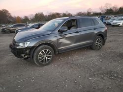 Salvage cars for sale at Madisonville, TN auction: 2021 Volkswagen Tiguan SE