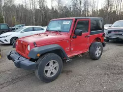 2008 Jeep Wrangler X en venta en Cookstown, ON