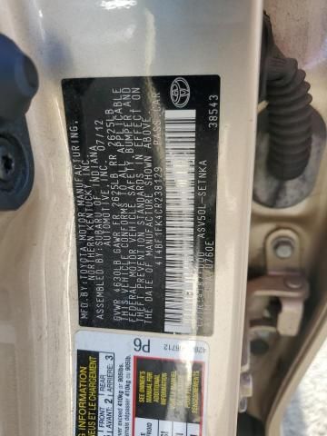 2012 Toyota Camry Base