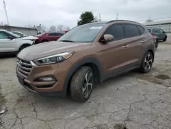 Hyundai Tucson Vehiculos salvage en venta: 2016 Hyundai Tucson Limited