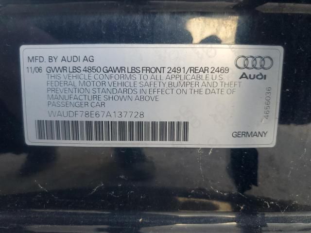 2007 Audi A4 2.0T Quattro