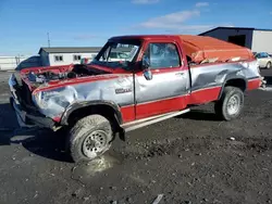 Salvage cars for sale from Copart Airway Heights, WA: 1991 Dodge W-SERIES W200