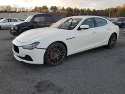 Salvage cars for sale at Exeter, RI auction: 2016 Maserati Ghibli S