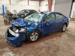 Salvage cars for sale at Lansing, MI auction: 2013 Honda Civic LX