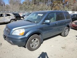 Salvage cars for sale at Waldorf, MD auction: 2005 Honda Pilot EX