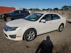 Ford salvage cars for sale: 2012 Ford Fusion SE